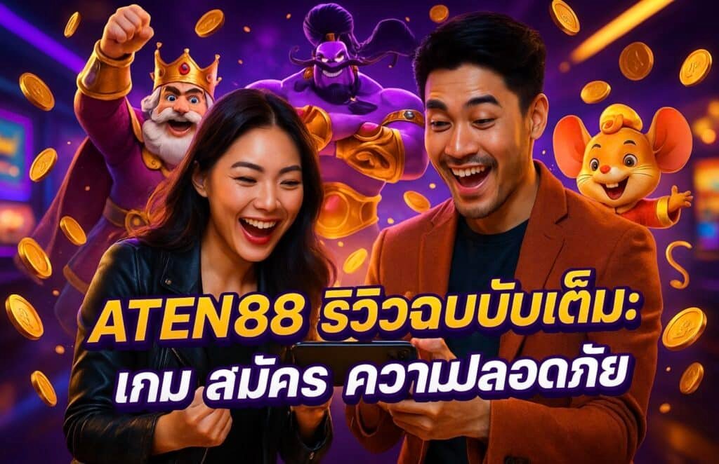 ATEN88 รีวิวฉบับเต็ม เกมปลอดภัย